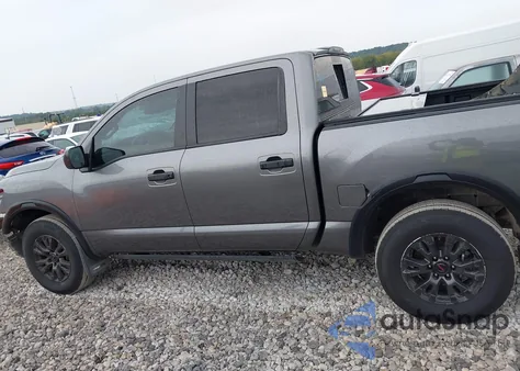 2021 Nissan Titan Pro-4X 4X4 из США, поврежденный, VIN 1N6AA1ED3MN526499
